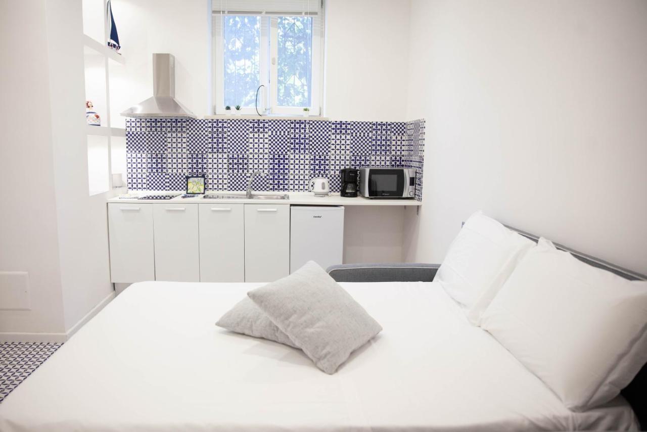 Апартаменты White Blu House - Massa Lubrense Sorrento Экстерьер фото